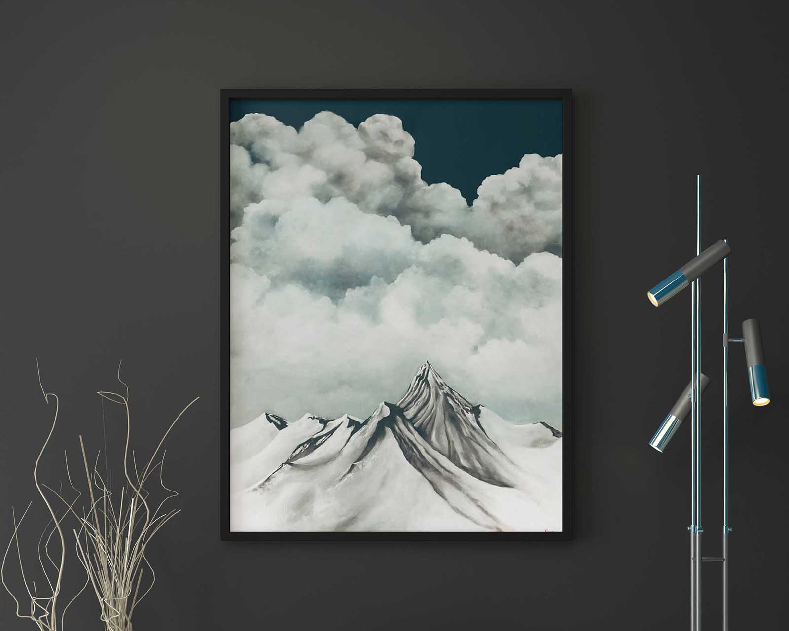 "clouds" 200 cm x 160 cm / Anna Abramovich Echoes