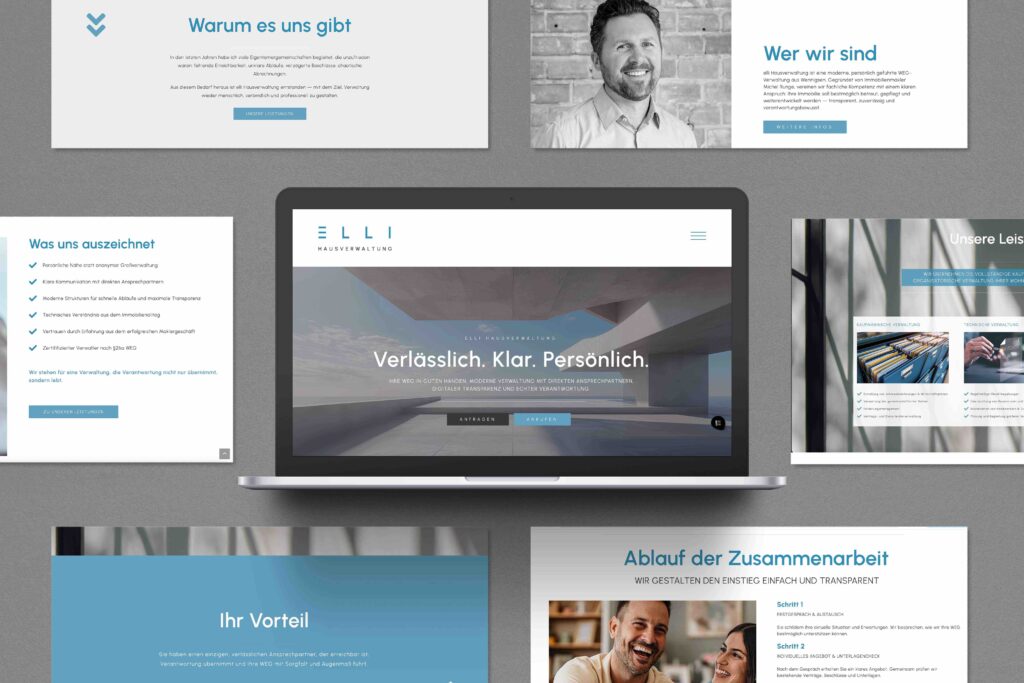 ELLI HAUSVERWALTUNG Webdesign