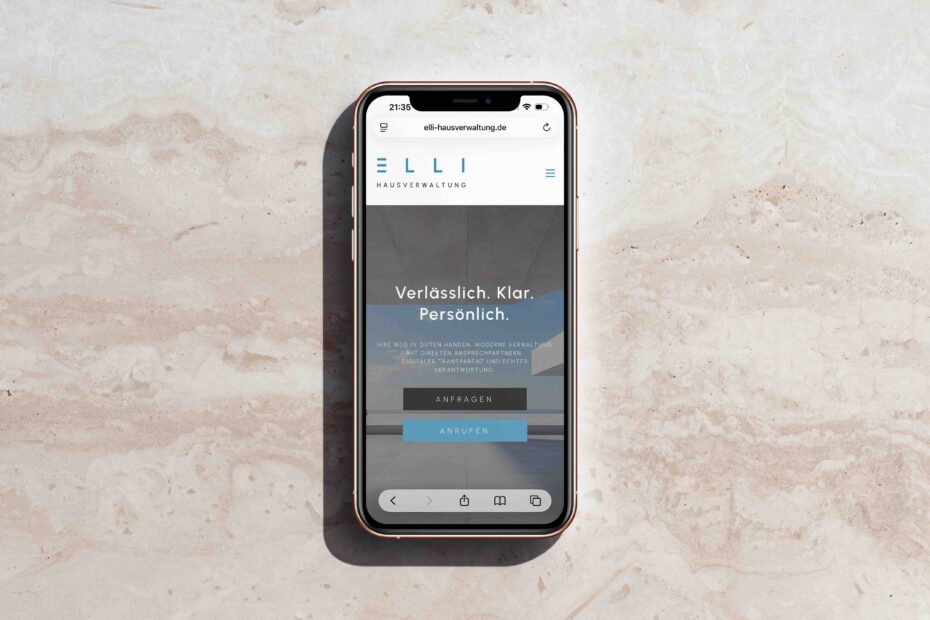 ELLI HAUSVERWALTUNG Webdesign