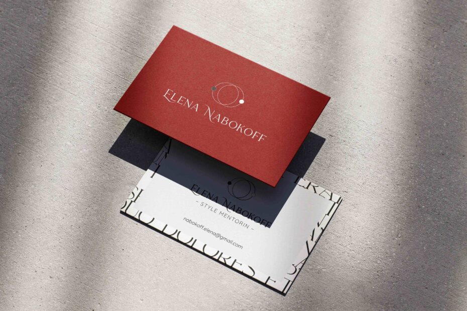Elena Nabokoff Visitenkarte
